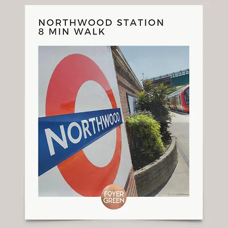 Newly Designed, 2Br Apt, 5Min From Northwood London Tube Station, Nato Hq, Ideal For Wembley, Warner Studio, Contractors Exterior photo
